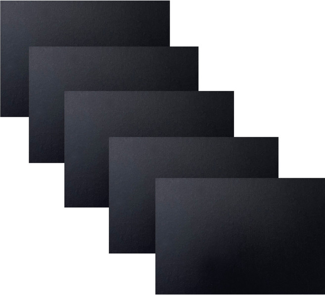 검정 하드보드지, 4절, 5개