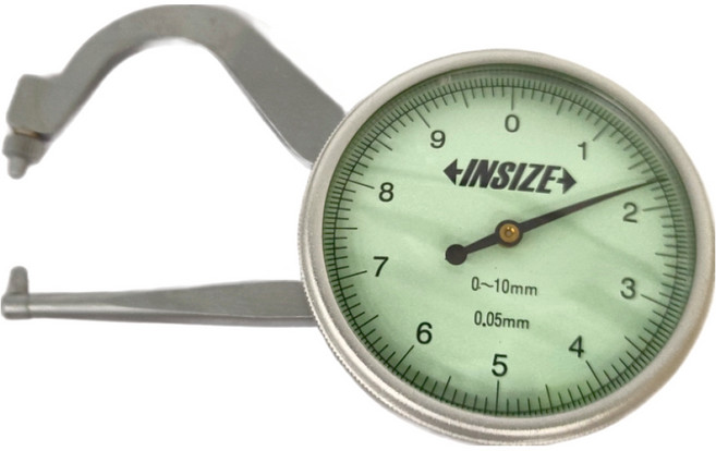 INSIZE 測厚規 0-10mm 0.05mm, 1個