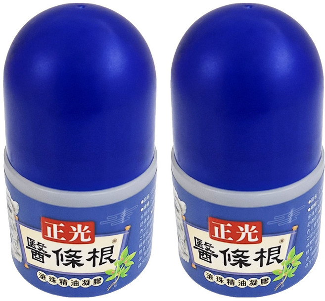 正光 醫條根 滾珠精油 涼感, 30ml, 2個