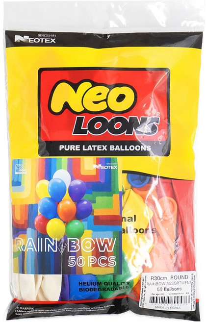 Neo LOONS 混合包 彩虹綜合 30cm 50入, 1個