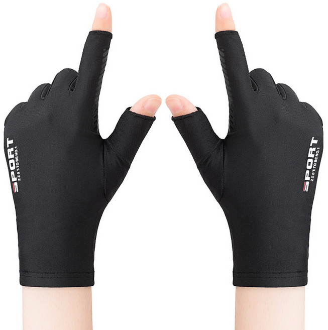 리버폭스 오토바이 스쿠터 라이더 쿨 장갑 양손 세트, 블랙