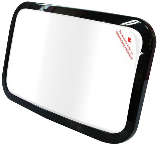 아가드 차량용 유아 안전 후방거울, 블랙, 1개