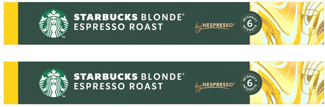 스타벅스 블론드 에스프레소 네스프레소 캡슐커피, 5.3g, 10개입, 2개
