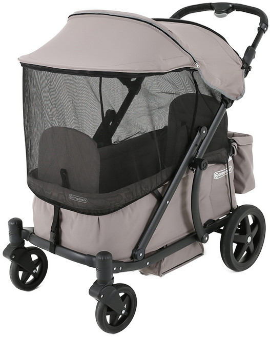 폼포라 N 유아 웨건 전용 모기장, 블랙, 1개