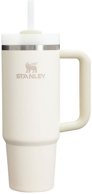 스탠리 퀜처 H2.0 플로우스테이트 텀블러, 크림 2.0, 887ml, 1개
