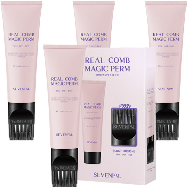 7PM Self Volume 魔力直紫版, 4個, 100ml