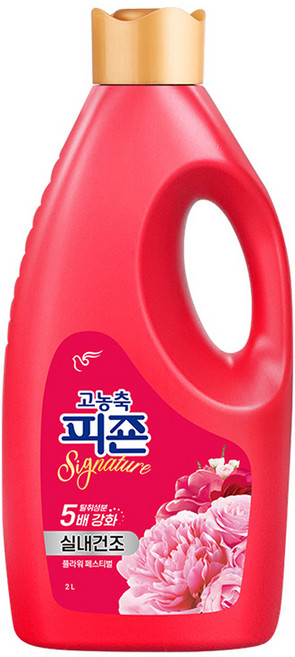 피죤 고농축 실내건조 시그니처 섬유유연제 플라워 페스티벌 본품, 2L, 1개