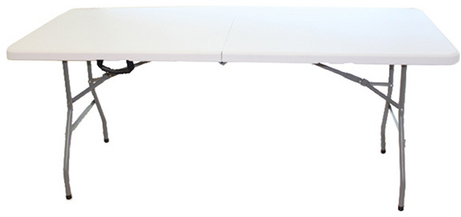 트랜디하우스 브로몰딩 직사각 접이식 테이블 1800mm