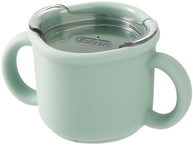 에디슨 국산 프리미엄 실리콘 트레이닝 컵, 민트, 1개, 150ml