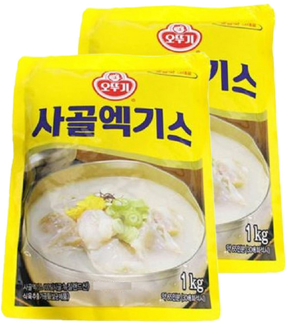 [오뚜기] 사골엑기스, 2개, 1kg