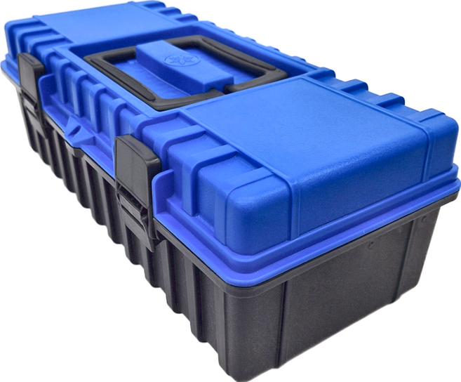 SANTAI 三岱 台灣製 耐衝擊PP 手提 單層工具箱 不挑色 G28, 1個