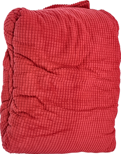 阿莎&布魯 加厚款特抗貓抓織紋沙發套 1400g, 皇家紅, 1個