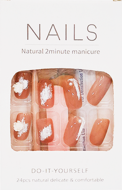 Paula's Nail 寶拉美甲 星月蝴蝶貓眼美甲貼片 CP89074, CP89074 長款, 1盒