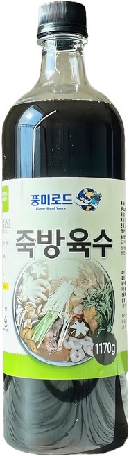 풍미로드 죽방육수, 1.17kg, 1개