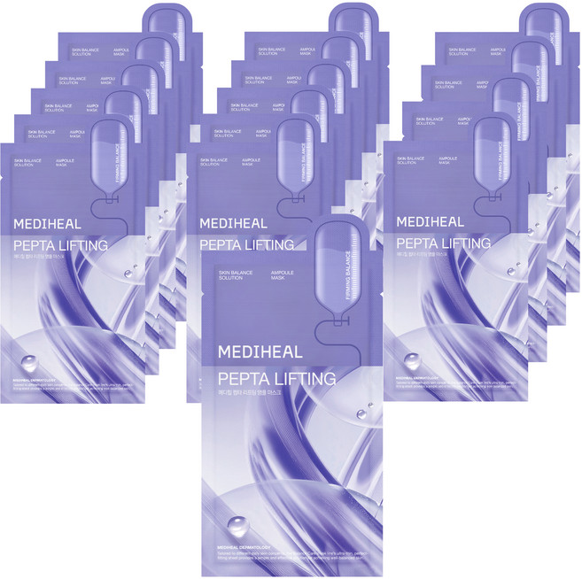 메디힐 펩타 리프팅 앰플 마스크, 1개입, 15개