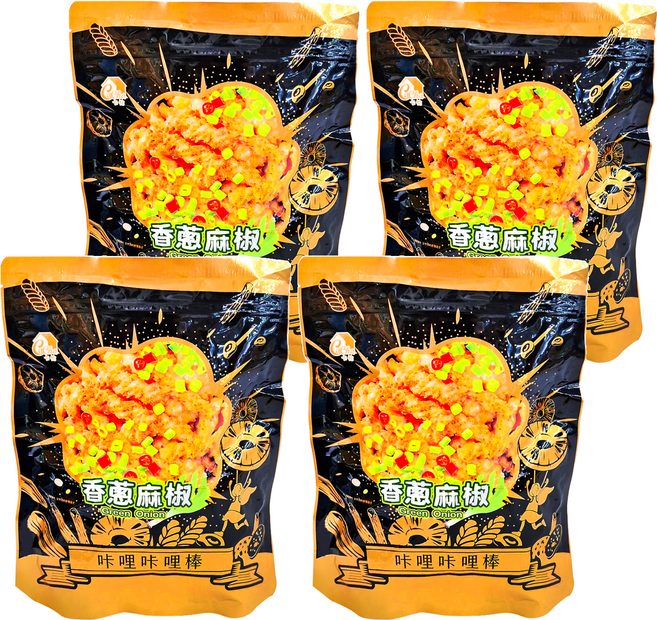 卡恰 卡哩卡哩棒 香蔥麻椒, 130g, 4包