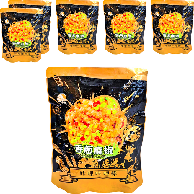 卡恰 卡哩卡哩棒 香蔥麻椒, 130g, 6包