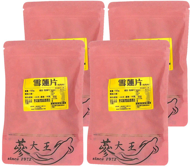 雪蓮片, 150g, 4包