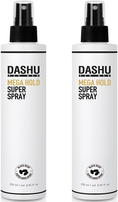 다슈 포 맨 프리미엄 메가 홀드 슈퍼 헤어스프레이, 250ml, 2개