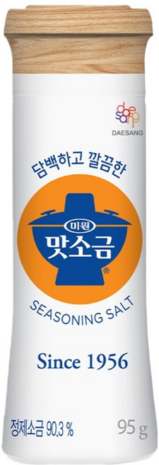 미원 맛소금 용기, 95g, 1개