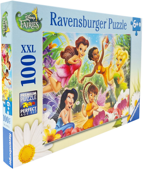 Ravensburger 維寶 拼圖 6歲以上, 迪士尼仙子, 100片, 1盒