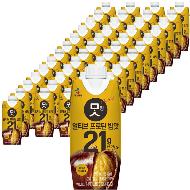 얼티브 프로틴 밤맛, 250ml, 54개