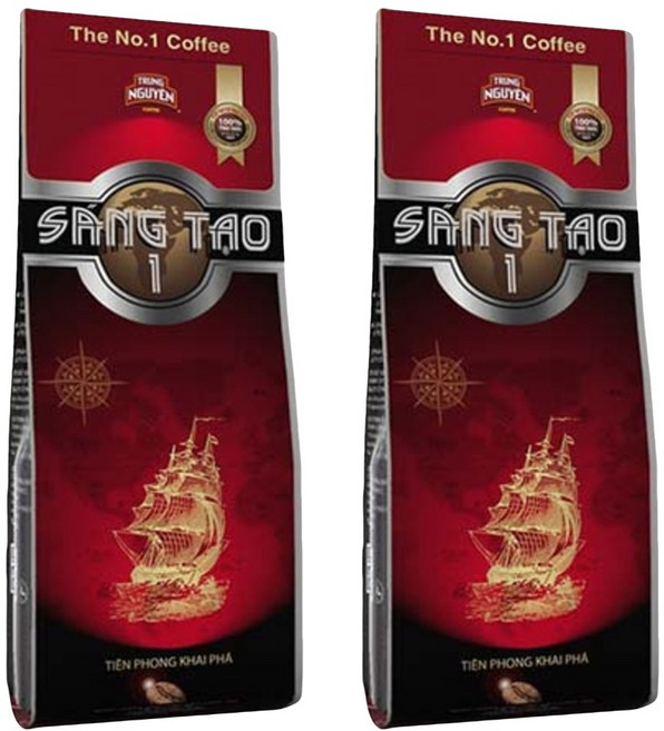 쭝웬레전드 상타오 1 분쇄 원두 커피, 핸드드립, 340g, 2개