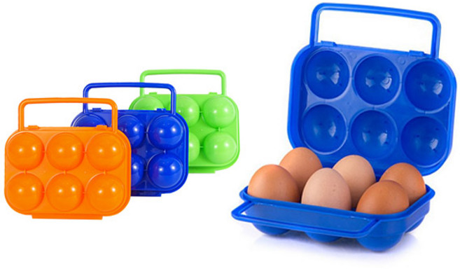 에이비엠코리아 휴대용 계란케이스, 랜덤 발송, 4개