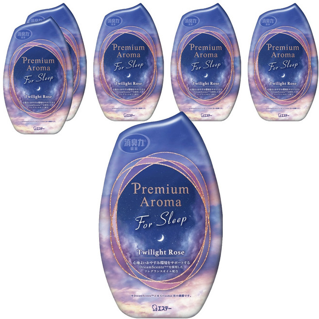 ST 雞仔牌 消臭力 Premium Aroma 室內舒眠系列芳香劑, 400ml, 6瓶, 薄暮玫瑰