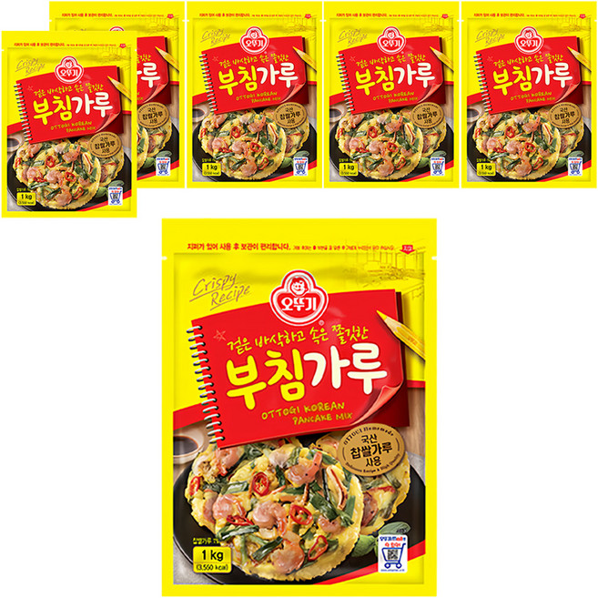 OTOKI 不倒翁 韓式DIY煎餅粉, 1000g, 6包
