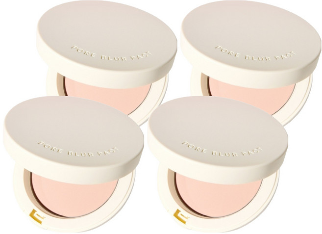 INNISFREE 台灣公司貨 完美無瑕親膚粉餅 12.5g, 白色, 4個