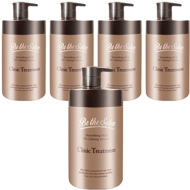 비더살롱 크리닉 트리트먼트, 1L, 5개