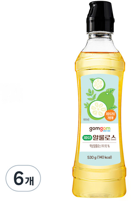 곰곰 저칼로리 알룰로스, 530g, 6개