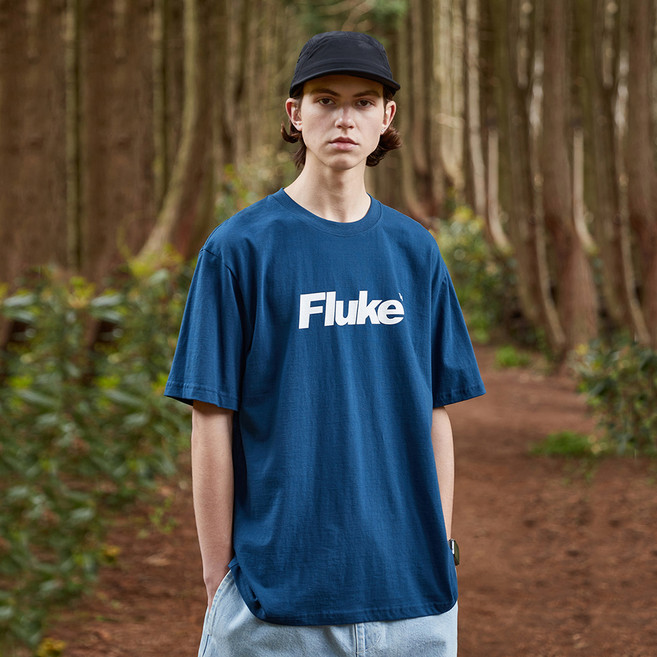 플루크 남녀공용 오리지널로고 반팔 티셔츠 FST190C