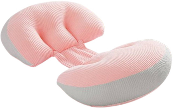 조이멀티 임산부 U자형 바디필로우 수유 산모쿠션, 핑크