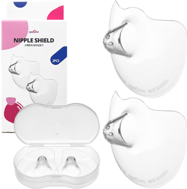 스펙트라 유두보호기 2p + 케이스 세트, 1세트