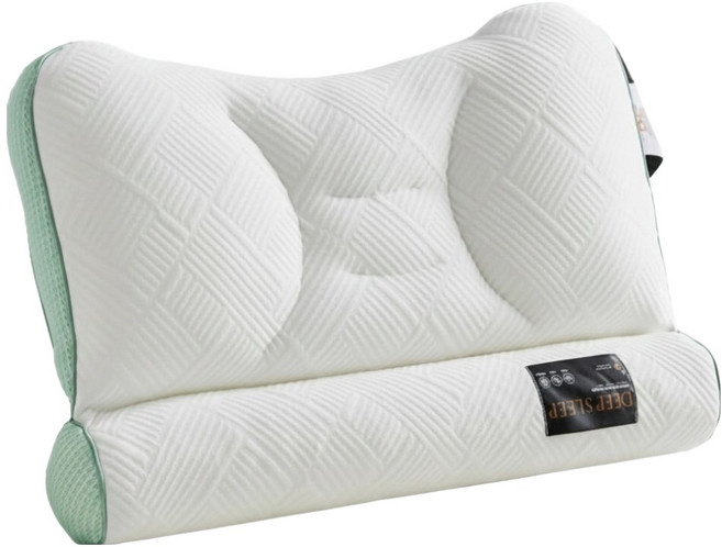 Mass 生活好物 助眠護頸椎枕頭 黑科技牽引枕, 薄荷綠