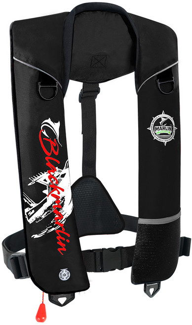 블랙마린 자동팽창식 구명조끼