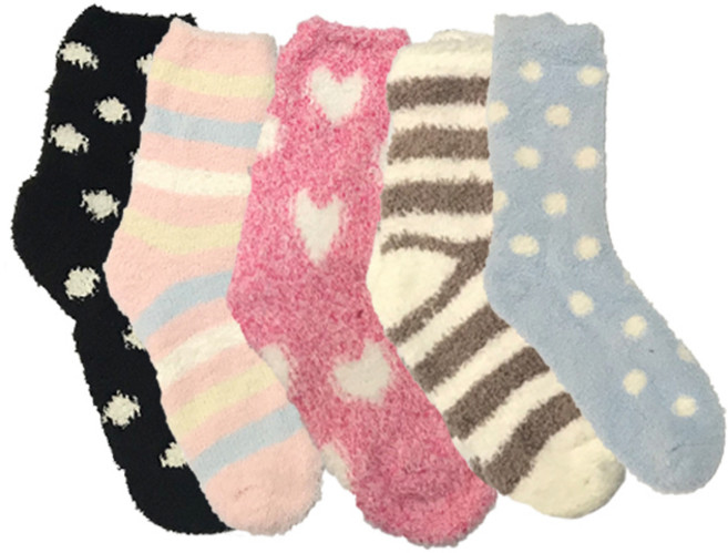 TS 중목 수면양말 5족