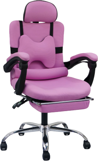 收納王妃 台灣製造 舒適電腦椅 T8-01, 粉色