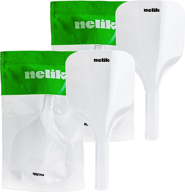 넬릭 스킨 실드 페이스 커버 스프레이 얼굴가리개, 투명, 2개