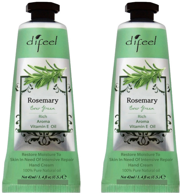 디필 네이처 핸드크림 로즈마리, 42ml, 2개