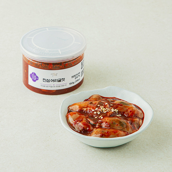 진심젓갈 어리굴젓, 1개, 150g