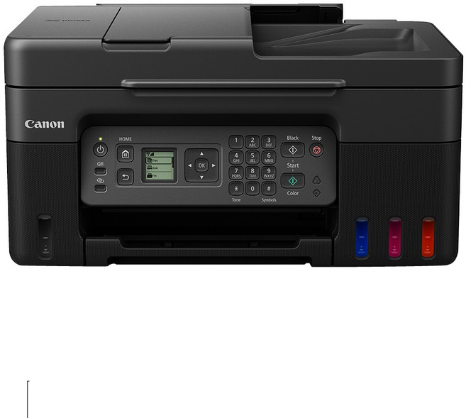 Canon 佳能 PIXMA 原廠大供墨 傳真複合機, G4770, 1個