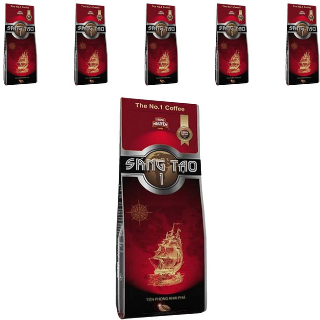 쭝웬레전드 상타오 1 분쇄 원두 커피, 핸드드립, 340g, 6개