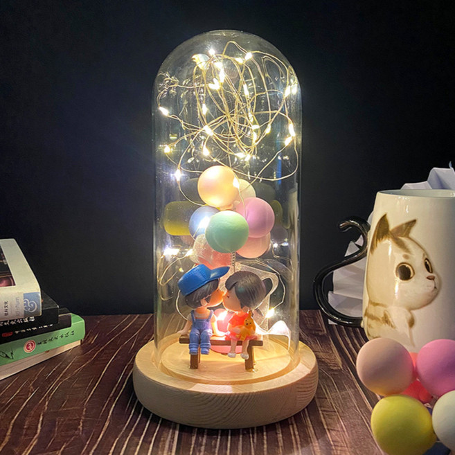 아르띠콜로 LED 마이베이비 무드등 패키지, 뽀뽀하는커플