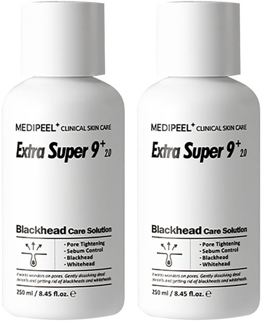 메디필 엑스트라 슈퍼 9 플러스 2.0 필링 토너, 250ml, 2개