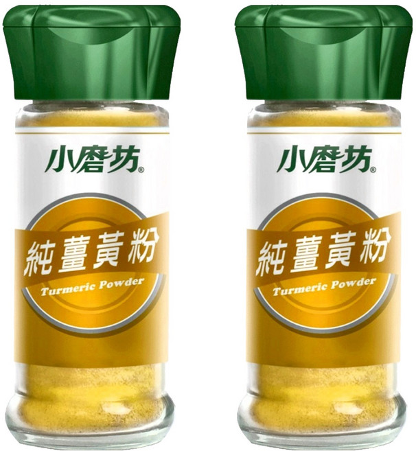 小磨坊 純薑黃粉, 34g, 2瓶