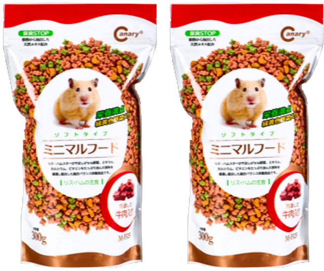 Canary 哈姆的燒肉食堂 M-F525 牛 + 蔬菜, 300g, 2包