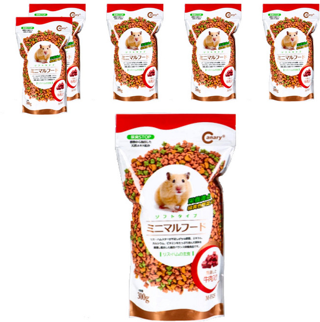 Canary 哈姆的燒肉食堂 M-F525 牛 + 蔬菜, 300g, 6包